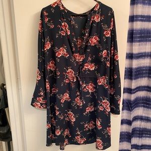 Black Floral Dress
